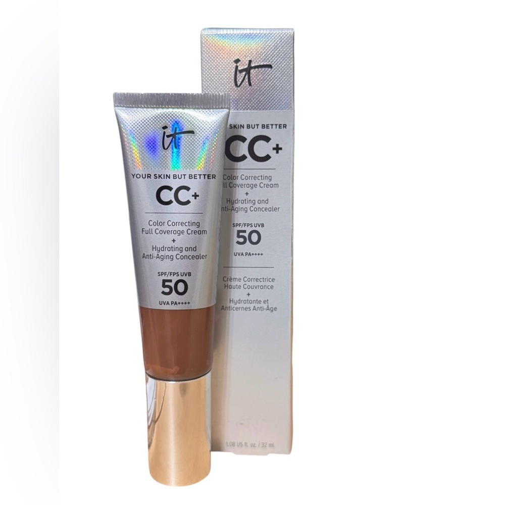 IT Cosmetics CC+ Cream with SPF 50 - Deep Mocha
